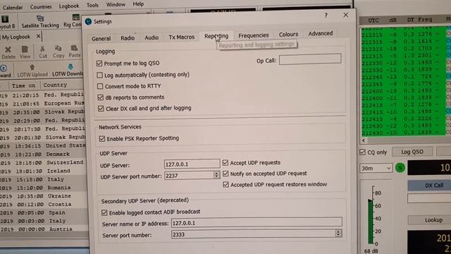 HRD WSJT-X JTAlert settings смотреть онлайн