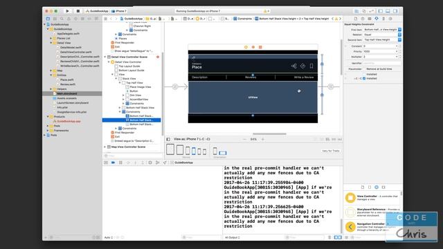 iOS How to Specify Size Class Specific Constraints смотреть онлайн