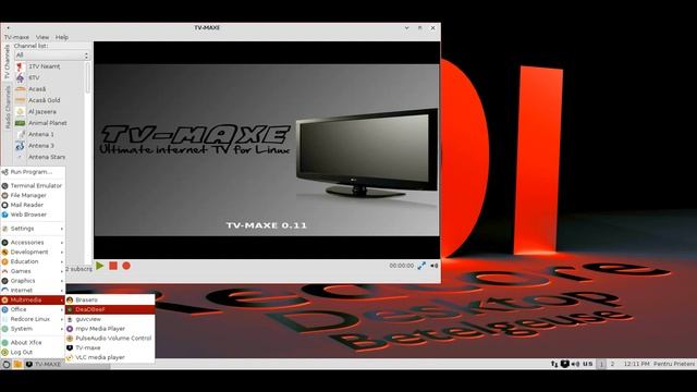Redcore 1701 Xfce "Betelgeuse" смотреть онлайн
