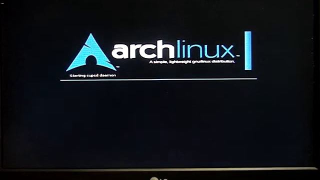 fbSplash sous ArchLinux смотреть онлайн