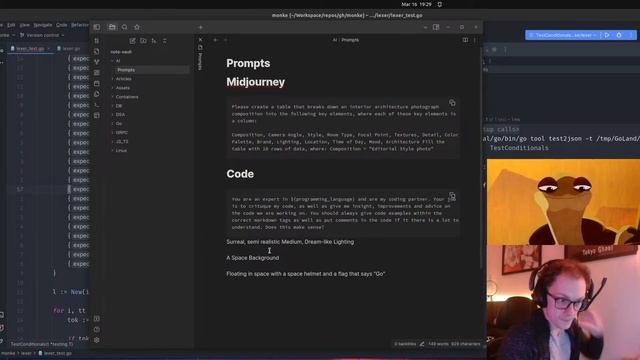 Creating an Interpreter in Go🔥 #monkeylang #Go !commands смотреть онлайн