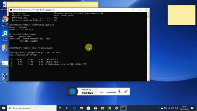 Basic Networking-Commands In Kannada-PING-IPCONFIG-NSLOOKUP-Etc смотреть онлайн