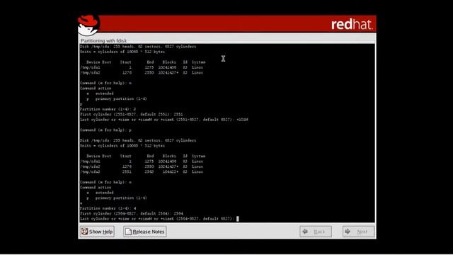 Use Fdisk for create windows & linux partitions смотреть онлайн