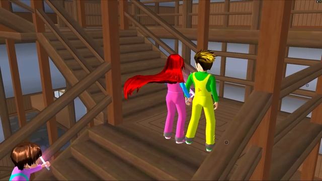 ปราสาทผีสิง Haunted Castle in SAKURA School Simulator смотреть онлайн
