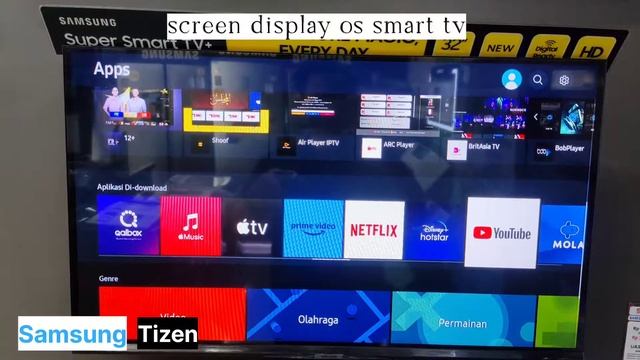 Perbedaan Screen display Android, Google tv, web os dan Tizen смотреть онлайн