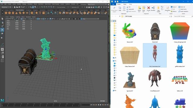 3MF plugin for Autodesk Maya смотреть онлайн