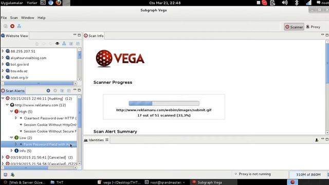 Kali Linux - Vega Kullanımı смотреть онлайн