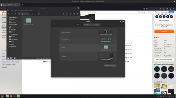Кастомизация Linux Mint 21.3 | Рабочее окружение Cinnamon #1