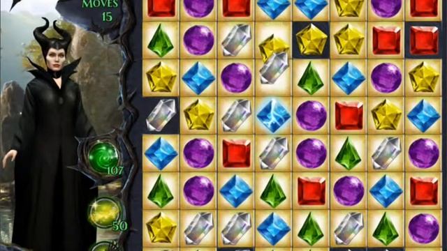 Maleficent Free Fall Game Play item Skill смотреть онлайн