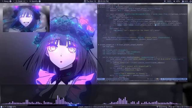 Arch with i3wm and LunarVim | Blue and Purple colorscheme update смотреть онлайн