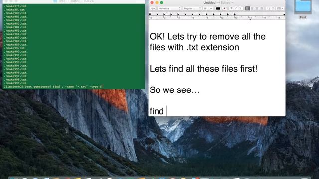 How to remove multiple files from a directory? смотреть онлайн