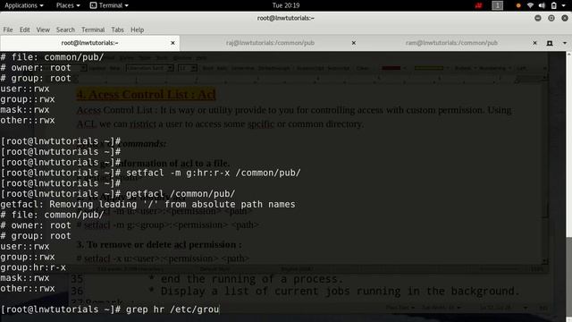 5.3 How to use ACL (access control list) in Linux смотреть онлайн