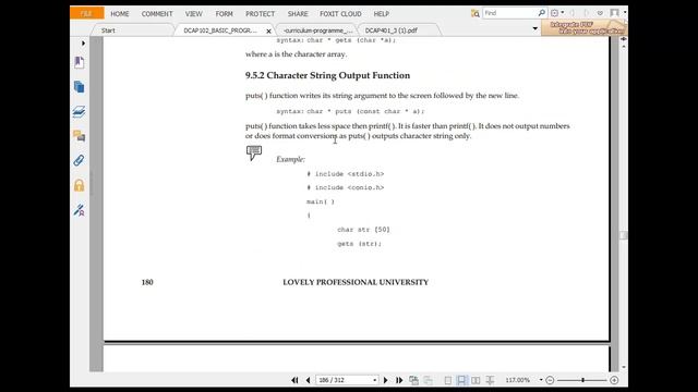 Multiple String commands in C смотреть онлайн