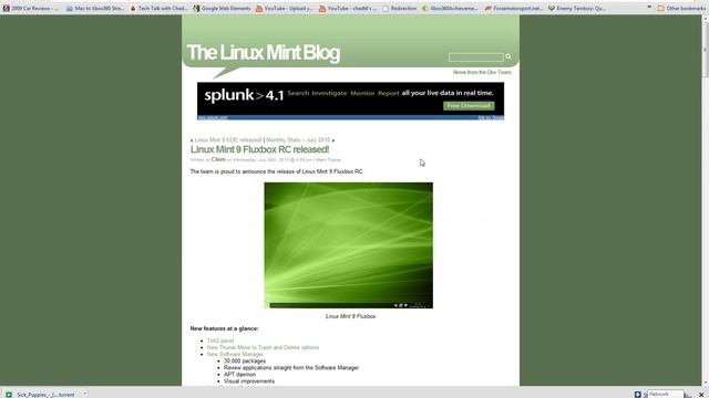 Linux Mint 9 Fluxbox - RC Teaser смотреть онлайн