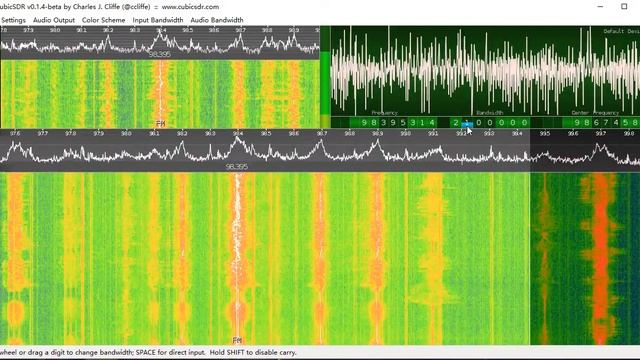 CubicSDR V0.1.4 demo 2 with sound смотреть онлайн