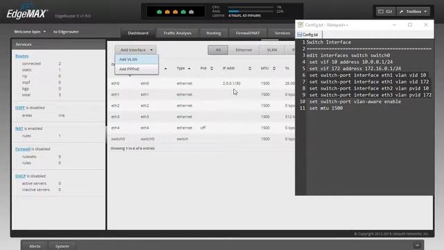 Quick Configs Ubiquiti - VLANs & Switch Interface смотреть онлайн