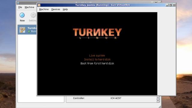 TurnKey Linux appliance installation and usage demo смотреть онлайн