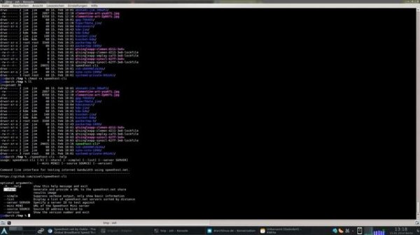 Speedtest.net CLI Version