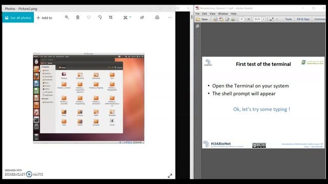 H3ABioNet - Linux-session 1: Introduction to Linux and UNIX and the command line смотреть онлайн