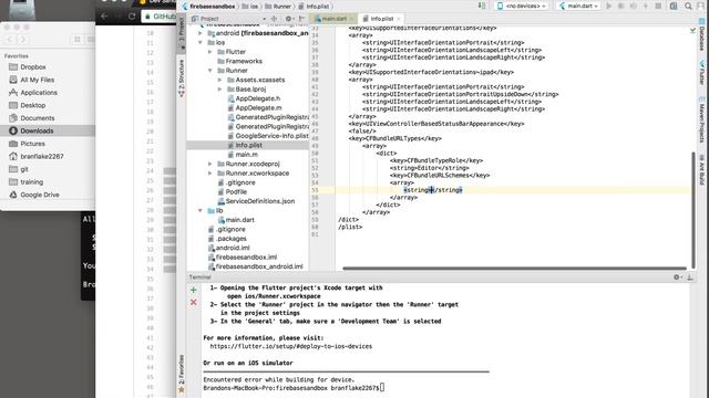 Flutter - Wire up the Google Sign In Plugin for iOS смотреть онлайн