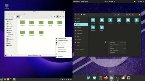 Linux Mint 21 vs Pop OS 22.04