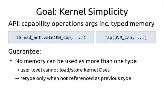 GW AdvOS: User Management of Kernel Memory смотреть онлайн