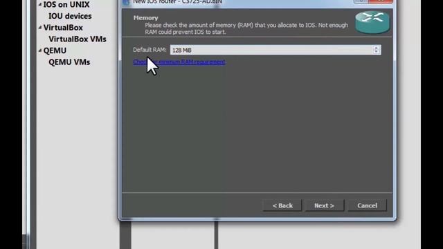 Comment ajouter une image IOS GNS3 смотреть онлайн