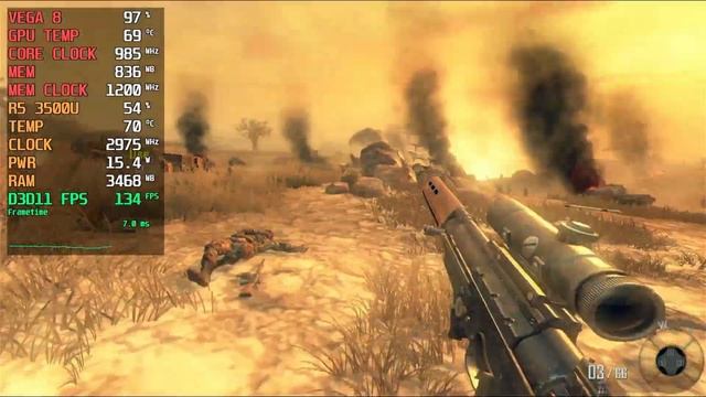 Call of Duty®: Black Ops II | Ryzen 5 3500U | VEGA 8 | 12GB RAM | 35W TDP [Lenovo Ideapad S145] смотреть онлайн