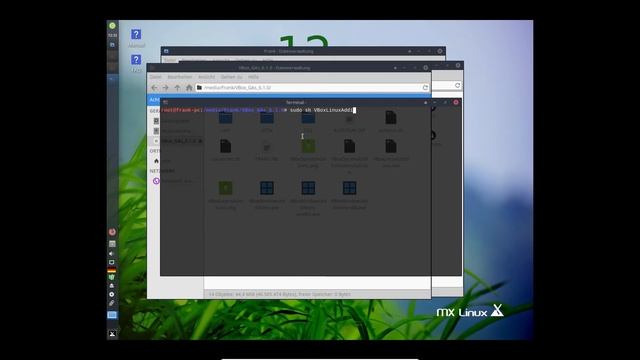 VirtualBox Gasterweiterung für MX Linux einrichten. смотреть онлайн