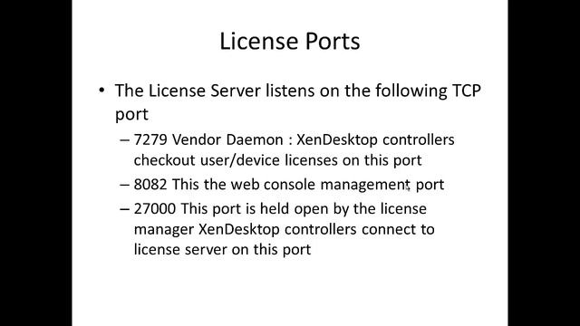 Citrix XenDesktop 5 CCA Licensing смотреть онлайн