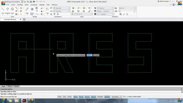 How to use power trim in ares commander смотреть онлайн