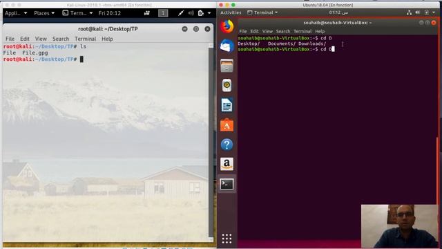 scp fichier chiffré Kali Ubuntu смотреть онлайн