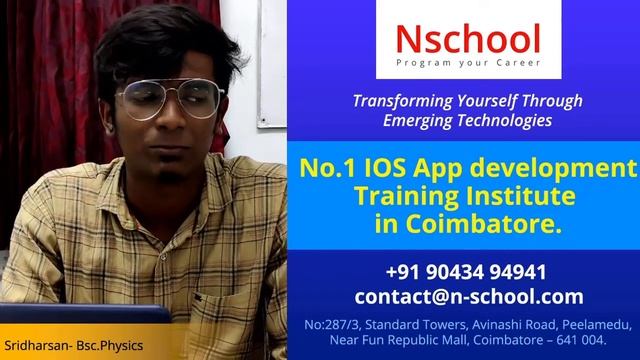iOS App Development Training In Coimbatore | iOS Development Course #nschoolacademy #coimbatore #io смотреть онлайн