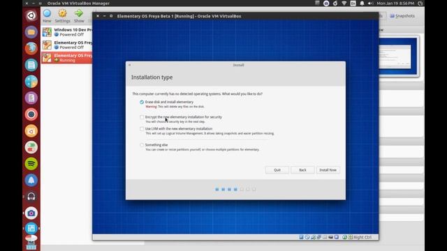 Installing Elementary OS Freya Beta 1 on Ubuntu 14.04 смотреть онлайн