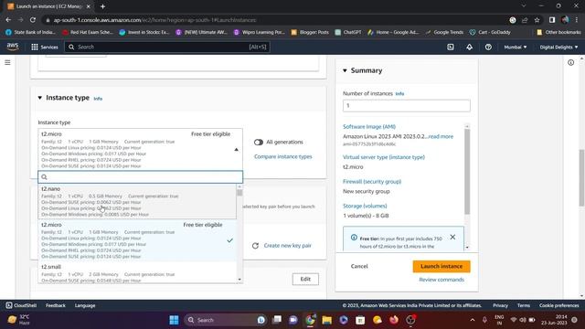 How to create and launch an amazon linux EC2 instance смотреть онлайн