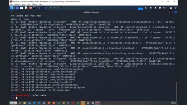 Solved! Missing the hcxdumptool & hcxpcaptool in Kali