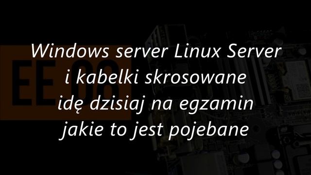 WINDOWS server LINUX server EE.08/INF.02 смотреть онлайн