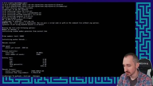 Raspberry Pi 5 - Raspberry Pi OS & Alpine Linux Test