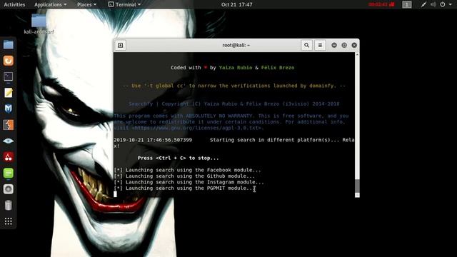 OSRFramework смотреть онлайн