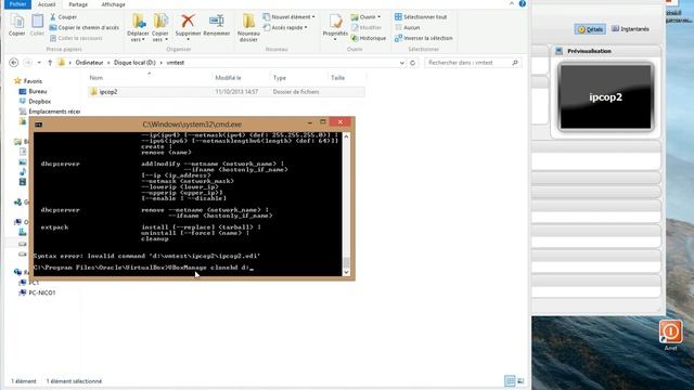 Clonage d'une machine virtuelle ( ligne de commande) смотреть онлайн