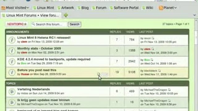 LinuxMint-8-RC1 смотреть онлайн