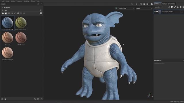 Make realistic Pokemon - Substance Painter смотреть онлайн