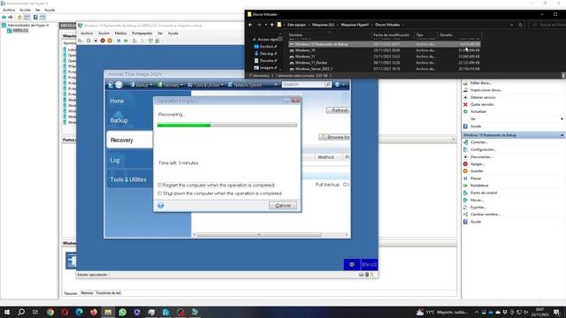 Acronis True Image (Cd Boot) Recuperando sistema completo de Backup (Windows 10) смотреть онлайн