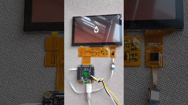 SBC MangoPi-MQ1 on SoC Allwinner D1s RISC-V. LCD Testing смотреть онлайн