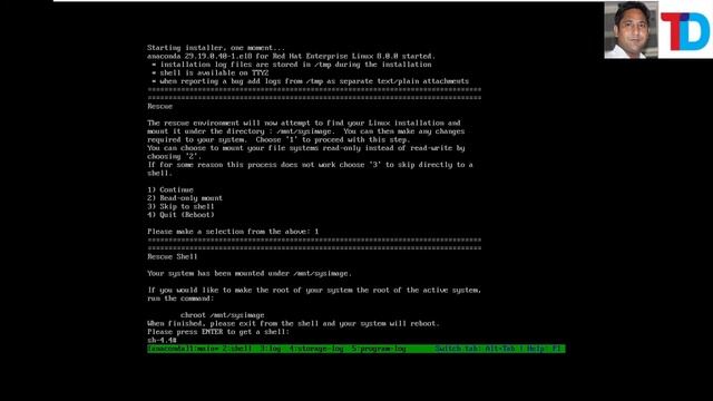 Break Grub password in RHEL 8.0 смотреть онлайн