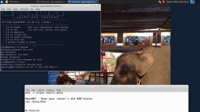 OpenWRT full backup and restore смотреть онлайн