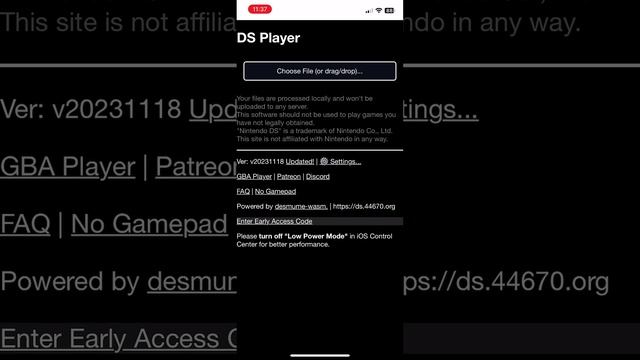 아이폰 Ios17 Ds 에뮬레이터 Ds Player 다운&사용법