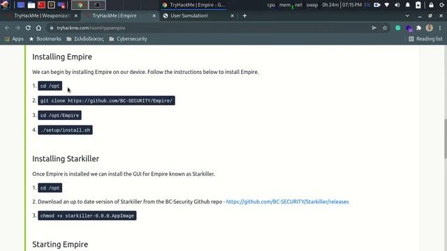 TryHackMe - Weaponization Video Walkthrough