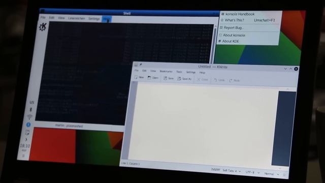 Native Plasma Shell on Wayland tech demo смотреть онлайн