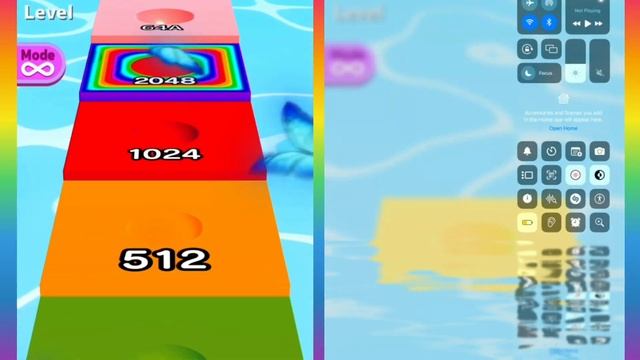Ball Run 2048 vs REVERSE Effects iOS Android all levels gameplay AI EFFECTS 👌 😎 смотреть онлайн